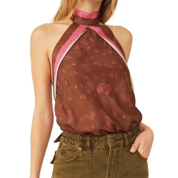 Free People 1 Thing Halter Bodysuit - Picture 4 of 5